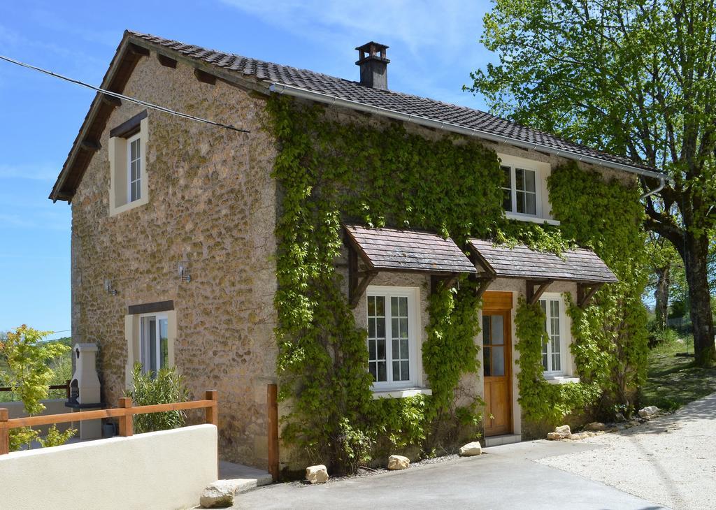 Aux Volets Bleus Chez Mark & Sylvie Rouffignac Saint-Cernin Exterior foto